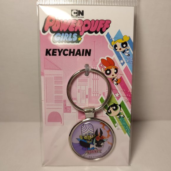 Powerpuff Girls Mojo Jojo Enamel Keychain - Picture 3 of 3